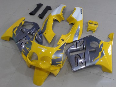 Honda CBR 250 RR MC19 1988-1989 Verkleidungen - Graues Gelb Verkauf