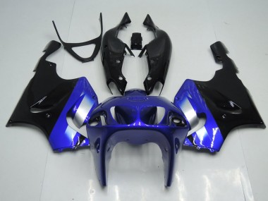 Kawasaki ZX7R 1996-2003 Verkleidungen - Blau und Schwarz Verkauf