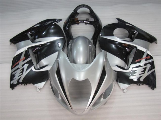 Suzuki GSXR 1300 Hayabusa 1996-2007 Verkleidungen - Silber Schwarz Verkauf