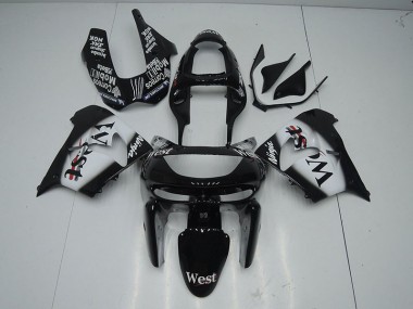 Kawasaki ZX9R 1998-1999 Verkleidungen - Schwarz West Verkauf