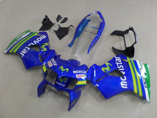 Honda VFR 800 1998-2001 Verkleidungen - Movistar Verkauf