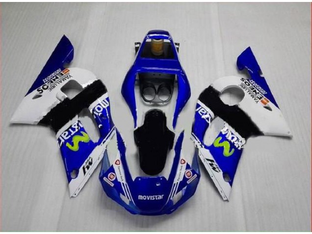 Yamaha R6 1998-2002 Verkleidungen - BlauGrün Weiß Verkauf Yamaha R6 1998-2002 Verkleidungen - BlauGrün Weiß Verkauf