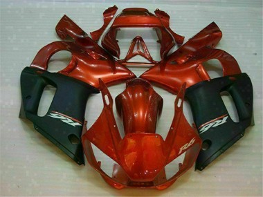 Yamaha R6 1998-2002 Verkleidungen - Schwarzbraun Verkauf