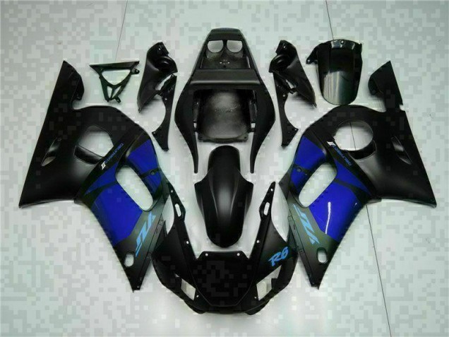 Yamaha R6 1998-2002 Verkleidungen - Blau Schwarz Verkauf