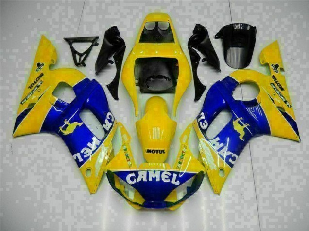 Yamaha R6 1998-2002 Verkleidung - Gelb Blau Verkauf Yamaha R6 1998-2002 Verkleidung - Gelb Blau Verkauf
