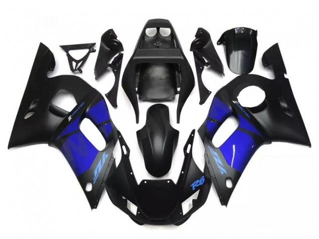 Yamaha R6 1998-2002 Verkleidungen & Plastik - Blau Schwarz Verkauf