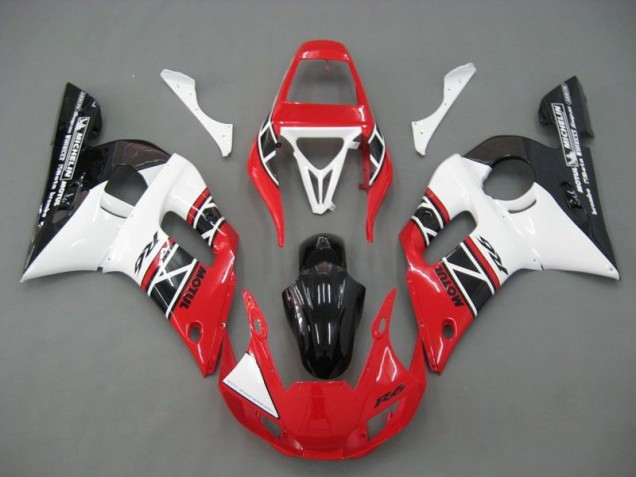Yamaha R6 1998-2002 Verkleidungen - Rot Weiß Schwarz Verkauf Yamaha R6 1998-2002 Verkleidungen - Rot Weiß Schwarz Verkauf