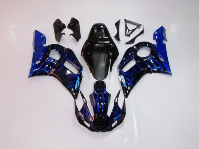 Yamaha R6 1998-2002 Verkleidungen - Blau Flamme Verkauf Yamaha R6 1998-2002 Verkleidungen - Blau Flamme Verkauf