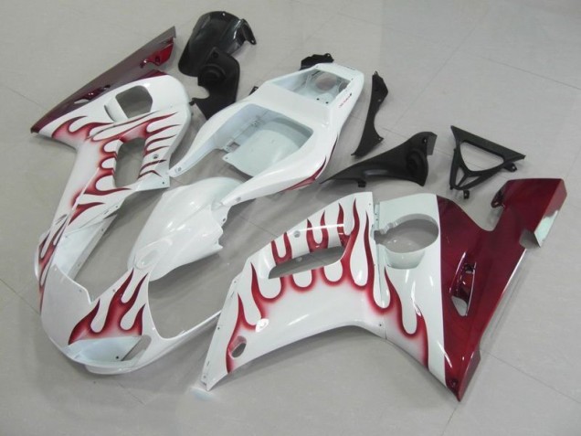 Yamaha R6 1998-2002 Verkleidungen - Rot Flamme Verkauf Yamaha R6 1998-2002 Verkleidungen - Rot Flamme Verkauf
