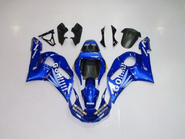 Yamaha R6 1998-2002 Verkleidungen - Blau Weiße Go Motul Verkauf