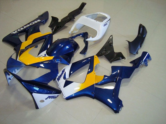 Honda CBR 900 RR 929 2000-2001 Verkleidungen - Dunkel blau Gelb Weiß Verkauf Honda CBR 900 RR 929 2000-2001 Verkleidungen - Dunkel blau Gelb Weiß Verkauf