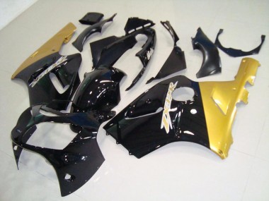 Kawasaki ZX12R 2000-2001 Verkleidungen - Schwarz Gold Verkauf