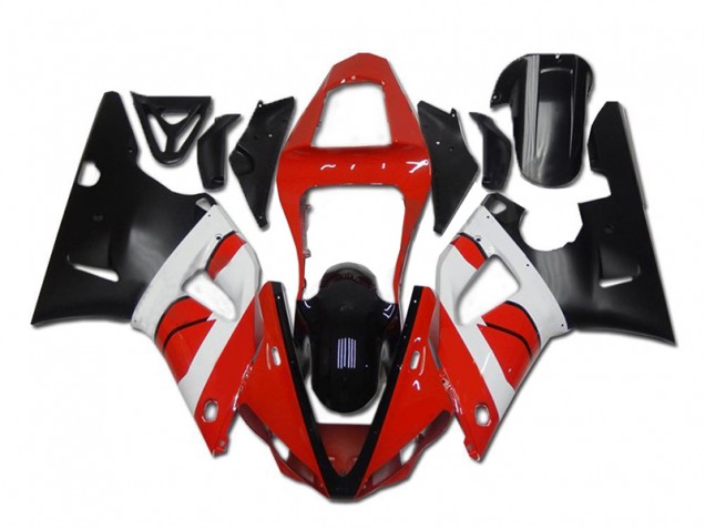 Yamaha R1 2000-2001 Verkleidungen - Rot Weiß Schwarz Verkauf