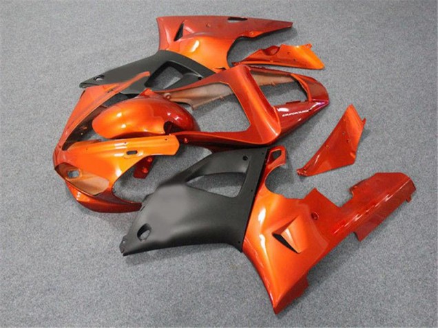 Yamaha R1 2000-2001 Verkleidungen - Orange Schwarz Verkauf