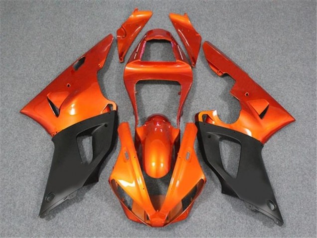 Yamaha R1 2000-2001 Verkleidungen - Orange Schwarz Verkauf