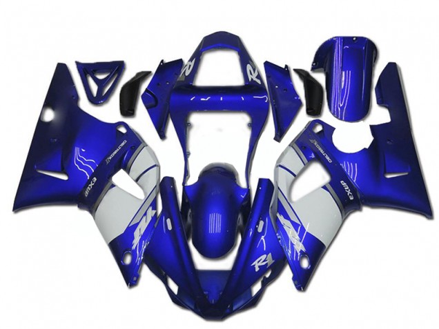 Yamaha R1 2000-2001 Verkleidung - Blau Weiß Verkauf Yamaha R1 2000-2001 Verkleidung - Blau Weiß Verkauf