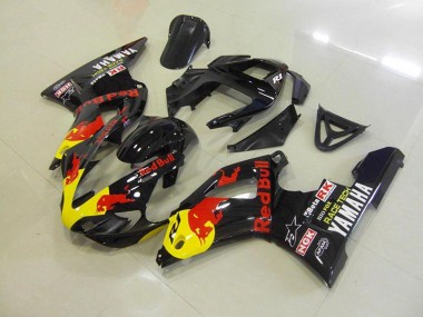 Yamaha R1 2000-2001 Verkleidungen - Schwarzer Rot Bull Verkauf