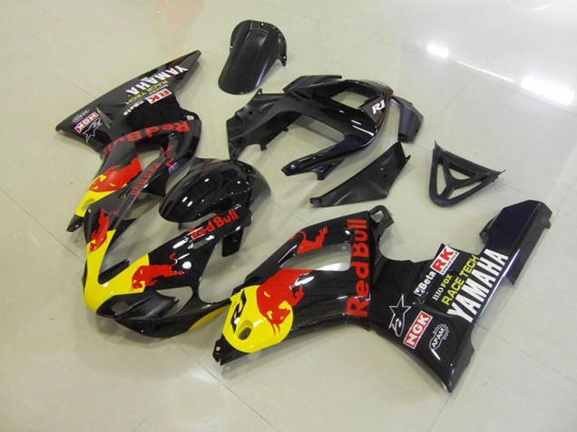 Yamaha R1 2000-2001 Verkleidungen - Schwarzer Rot Bull Verkauf Yamaha R1 2000-2001 Verkleidungen - Schwarzer Rot Bull Verkauf