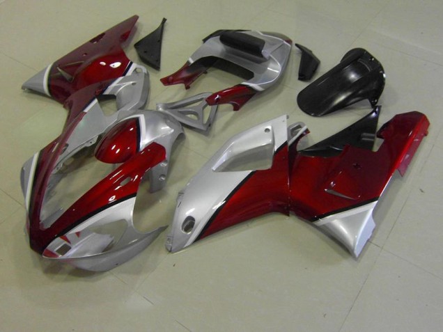 Yamaha R1 2000-2001 Verkleidungen - Rot und Silber Verkauf Yamaha R1 2000-2001 Verkleidungen - Rot und Silber Verkauf