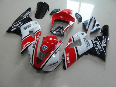 Yamaha R1 2000-2001 Verkleidungen - Rot Weiß Yamalube Rennen Verkauf