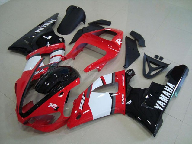 Yamaha R1 2000-2001 Verkleidungen - Rot Schwarz Weiß Verkauf Yamaha R1 2000-2001 Verkleidungen - Rot Schwarz Weiß Verkauf