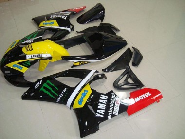 Yamaha R1 2000-2001 Verkleidung - Gelb Monster Verkauf
