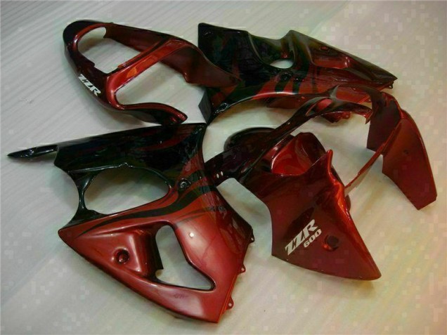 Kawasaki ZX6R 2000-2002 Verkleidungen - Rot Verkauf