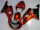 Suzuki GSXR 1000 K1 2000-2002 Verkleidungen - Orange Schwarz Verkauf Suzuki GSXR 1000 K1 2000-2002 Verkleidungen - Orange Schwarz Verkauf