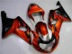 Suzuki GSXR 1000 K1 2000-2002 Verkleidungen - Orange Schwarz Verkauf Suzuki GSXR 1000 K1 2000-2002 Verkleidungen - Orange Schwarz Verkauf