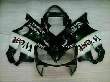 Honda CBR 600 F4i 2001-2003 Verkleidungen - Weiß Schwarz West Verkauf