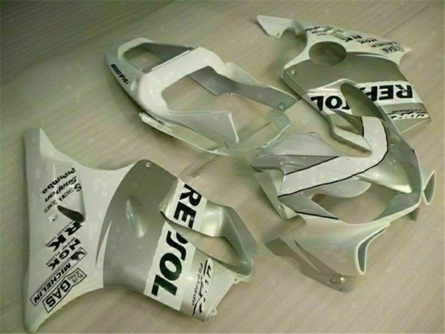 Honda CBR 600 F4i 2001-2003 Verkleidungen - Weiß Silber Verkauf Honda CBR 600 F4i 2001-2003 Verkleidungen - Weiß Silber Verkauf