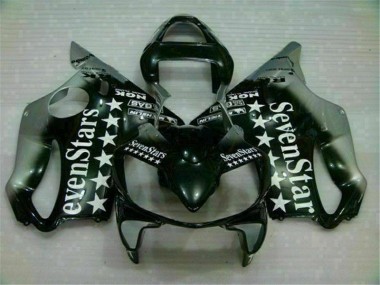Honda CBR 600 F4i 2001-2003 Verkleidungen - Schwarz Silber SevenStarss Verkauf