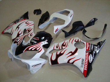 Honda CBR 600 F4i 2001-2003 Verkleidungen - Weiß Flamme Verkauf