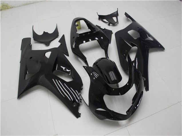 Suzuki GSXR 600 / 750 K1 K2 K3 2001-2003 VollVerkleidungen & Plastik - Schwarz Verkauf