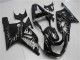 Suzuki GSXR 600 / 750 K1 K2 K3 2001-2003 Verkleidungen - Schwarze Weiße Flamme Verkauf