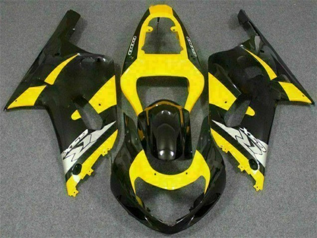 Suzuki GSXR 600 / 750 K1 K2 K3 2001-2003 Verkleidungen - Gelb Schwarz Verkauf Suzuki GSXR 600 / 750 K1 K2 K3 2001-2003 Verkleidungen - Gelb Schwarz Verkauf