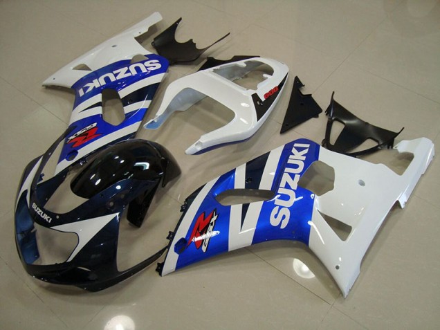 Suzuki GSXR 750 K1 K2 K3 2001-2003 Verkleidung - Blau Weiß Verkauf Suzuki GSXR 750 K1 K2 K3 2001-2003 Verkleidung - Blau Weiß Verkauf