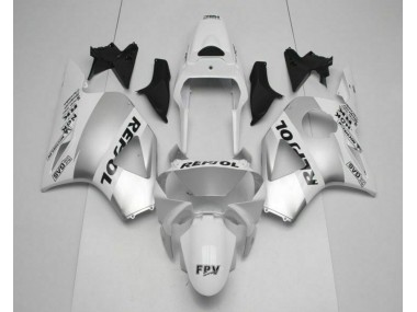Honda CBR 900 RR 954RR 2002-2003 Verkleidungen - Weiß Silber Schwarz Repsol Verkauf
