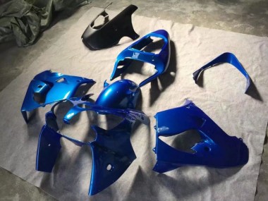 Kawasaki ZX9R 2002-2003 Verkleidungen - Blau Matt Schwarz Verkauf