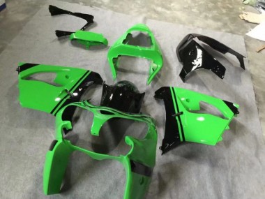 Kawasaki ZX9R 2002-2003 Verkleidungen - Grün Glänzend Schwarz Verkauf