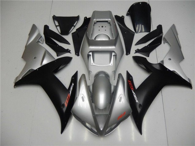 Yamaha R1 2002-2003 Verkleidung - Silber Schwarz Verkauf Yamaha R1 2002-2003 Verkleidung - Silber Schwarz Verkauf