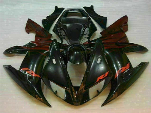 Yamaha R1 2002-2003 Motorrad Verkleidung - Schwarz Verkauf Yamaha R1 2002-2003 Motorrad Verkleidung - Schwarz Verkauf
