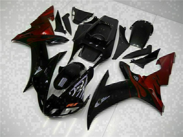 Yamaha R1 2002-2003 Verkleidungen Plastik Kits - Schwarz Verkauf Yamaha R1 2002-2003 Verkleidungen Plastik Kits - Schwarz Verkauf