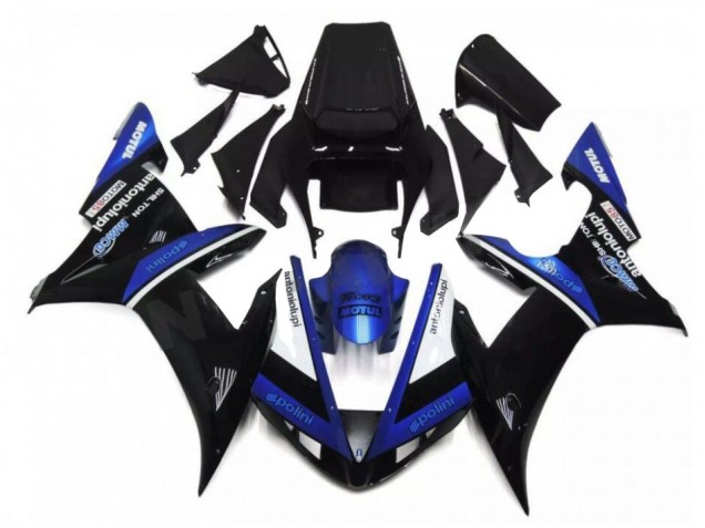 Yamaha R1 2002-2003 Verkleidungen - Schwarz Blau Verkauf Yamaha R1 2002-2003 Verkleidungen - Schwarz Blau Verkauf