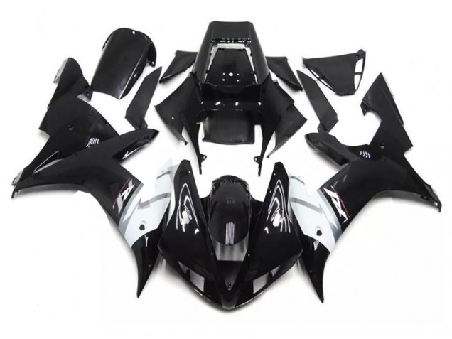 Yamaha R1 2002-2003 Verkleidungen - Schwarz Weiß Verkauf Yamaha R1 2002-2003 Verkleidungen - Schwarz Weiß Verkauf