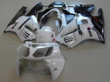 Kawasaki ZX12R 2002-2006 Verkleidungen - Weiß Monster Verkauf