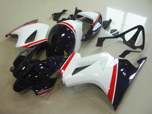 Honda VFR 800 2002-2013 Verkleidungen - Weiß Dunkel Blau Verkauf Honda VFR 800 2002-2013 Verkleidungen - Weiß Dunkel Blau Verkauf
