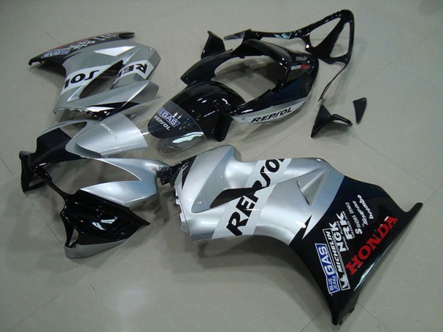Honda VFR 800 2002-2013 Verkleidung - Silber Repsol Verkauf