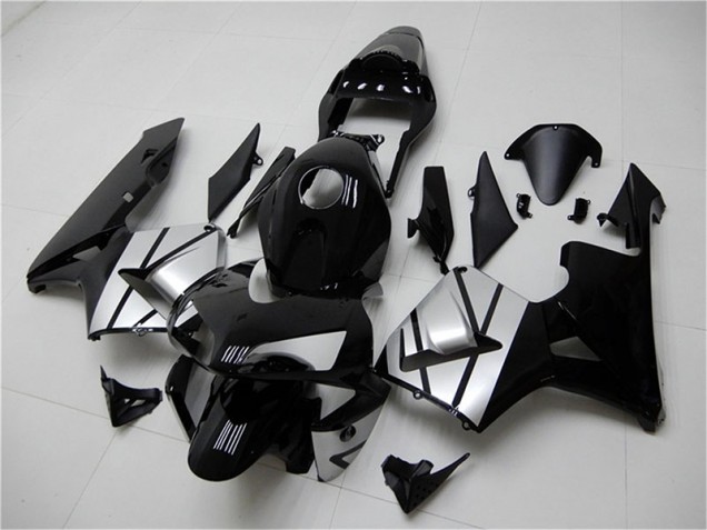 Honda CBR 600 RR 2003-2004 Verkleidungen - Schwarz Silber Verkauf