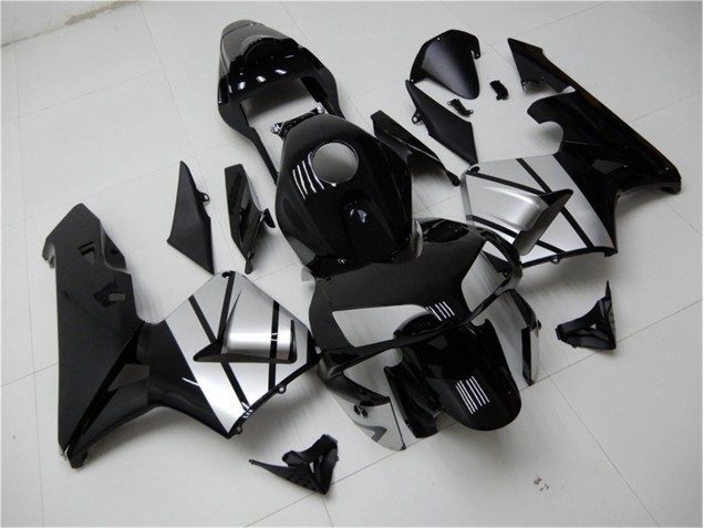 Honda CBR 600 RR 2003-2004 Verkleidungen - Schwarz Silber Verkauf